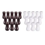 12PCs Pull Cord buttons curtains -hardware, wooden window blind colors tassage