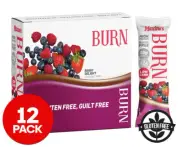 MAXINE'S BURN PROTEIN BARS X 12 - BERRY DELIGH -HIGH PROTEIN BARS - BB 22/6/2022
