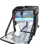 Heavy-Duty 76L Food Delivery Backpack with Insulation & Waterproof Protection