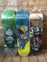 Primitive Skateboards Marvel Set, Venom Wolverine, Dr Doom Decks