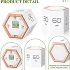 Digital Clock Timer Magnetic Cubes Timer Kitchen Flip Timer FD5