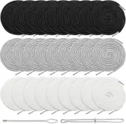 30 Pcs 66 Inches XL Lengthened Drawstring Cords Replacement Drawstring Hoodie St