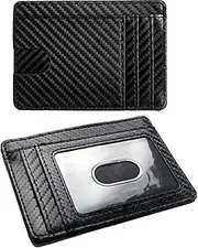 [Generic] Mens Wallet Wallet for Men Multiple Card Slots Practical Sleek Wallet for Casual (Black, One Size)