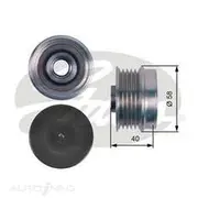 Gates Alternator Pulley - OAP7132