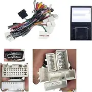 Car Wiring Harness Adapter Canbus Box Decoder G-rz-ft-77 Compatible for Toyota/Lexus Gs300 Gs430 Rx300 Rx350 Rx400h Android Cable Canbus(Style 3)
