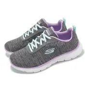 Skechers Flex Appeal 5.0-Modern Times Wide Grey Mint Women Running 150207-WGYMT