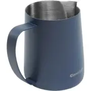Milk Frothing Pitcher 450ml/15oz,304 Stainless Steel Blue