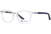 Champion Wit C03 Eyeglasses Frame Youth Kids Crystal Full Rim Oval Shape 46mm
