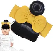 Baby Bangs Wig Headband | Toddler Bangs Wig Hairpiece | Easy To Wear Comfortable Headwear for Celebrations Stage Performances Parent-Child