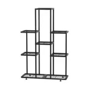 Multi Tier Plant Stand Decoration Versatile Space Saving Corner Plant Shelf Rack
