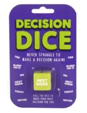 Gift Republic - Decision Dice NEW