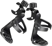 JUMPLAWN 2pcs Wheelchair Cup Holder for Wheelchairs Strollers for Seniors and Travel