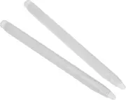 2pcs Electronic Whiteboard Pen Capacitive Touch Screen Stylus Pen Stylus for Tablet Abs White