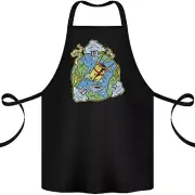 Climate Change Earth Destruction Nuclear War Cotton Apron 100% Organic