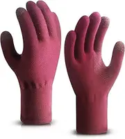 HandLove Ultra-Thin Winter Liner Gloves for Men Women - Touch Screen Cold Weather Thermal Warm Knit Glove for Hiking, Running