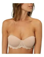 [Simone Perele] Caresse Strapless Bra in Beige