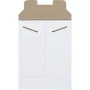 6" X 8" White Stayflats® Mailers (100 Per/Case)