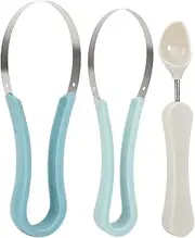 Fruit Scoop, Fruit Carving Knife Effective Perfectly Round Convenient 3Pcs/Set Melon Baller Scoop Comfortable for Fruit Store
