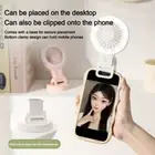 Mini Mobile Fill Light Fan USB Charging Fan Portable Small Fan