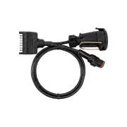 Elecbrakes Plug and Play Adapter 7 Flat Pin Plug to 7 Large Round Pin Socket