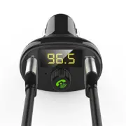 Bluetooth 5.0 FM Transmitter Car Kit Radio Adapter MP3 Player Dual USB Charger~