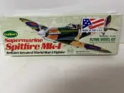 Guillow's Supermarine Spitfire MK-1 Model Airplane-Flying Model Kit 504 Sealed