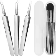 Blackhead Tweezers, Blackhead Extractor, Pimple Popper Tool Kit