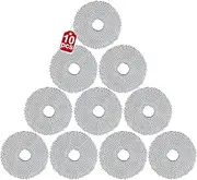 Loohaoc Pack of 10 Wipes for Ecovacs Deebot X2/X2 Omni /X2 Pro/T20 Omni/T20e Omni Xiaomi-X10+/Dreame L10s Ultra/L10 Ultra/L20 Ultra Cleaning Cloth Compatible