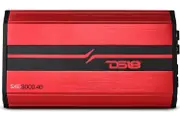 DS18 SXE-3000.4D SXE 320W x 4-Channel Class D Amplifier (Red)