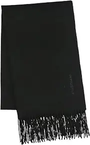 [ＪＩＬＬ ＳＴＵＡＲＴ] Jill Stuart 60122006 Stole Cashmere Plain Stole, Women's, Women's, Black [E], 約 横50cm×縦180cm
