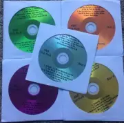 5 CDG KARAOKE R&B DISCS MOTOWN SOUL URBAN MUSIC MAESTRO CLUB PACK CDS OLDIES POP