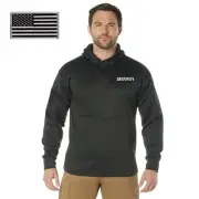 Black SECURITY Concealed Carry Hoodie Sweatshirt & USA Flag Patch Sweat Shirt