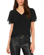 Vince Camuto Tulip Sleeve Top