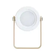 Elosung White Transformable Lantern Desk Lamp With Usb Rechargeable Battery Touch Control 3 Brightness Levels 0.3W Lamps
