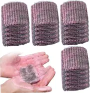 Steel Wool Soap Scrubber Pads, 20Pcs Pre-Soaped Scouring Pads, Effective and Cleansing Scouring Pads for Cleaning Pots Pans