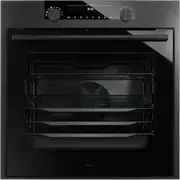ASKO Craft 60cm Pyrolytic Oven - Black Steel
