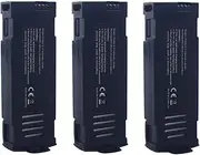 3PCS 3.7V 500mah Lipo Battery Suitable for D20 Mini Drone Folding Quadcopter Spare Parts