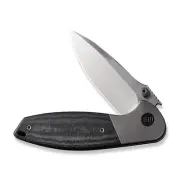 WE KNIFE Nitro Mini 22015-3 Linen Micarta Titanium 20CV Stainless Pocket Knives