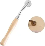 CIMAXIC Round Delimit Scribe Wheel Scanning Line Wheel Tailor Sewing Tools for Clean Stitches Pattern