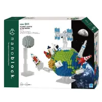 在飛比找ETMall東森購物網優惠-Nano Block 迷你積木 NBM_041 地球&月亮