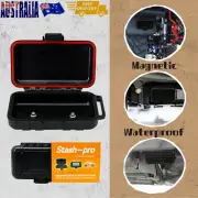 Nisorpa Magnetic Stash Box for Car Hidden Safe Keys&Valuables GPS Waterproof AU