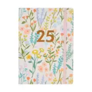 2025 Diary A5 Day to Day Page Floral Luxury Cover Cute Organize Journal Planner
