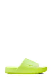 Nike Calm Slide Sandal in Volt/Volt at Nordstrom, Size 11