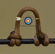 5 Pack Tan Release Bow String Nock D Loop Bowstring BCY #24