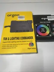 Airgoo Fan and Lighting Commander New Digital RGB Controller With 120mm Fan. 2pc
