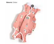 Cat Weaning Suit Cartoon Pattern Anti-licking Skin-friendly Pet Cats Surgical Recovery Suit Pet Supplies-S 5#