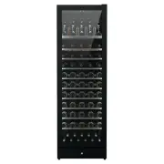 Vintec PREMIUM 126 Bottle Wine Cabinet with Telescopic Shelves - Left Hinge VWM198PBA-L