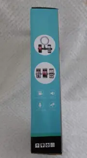 Microphone Stands Whit Light And Phone Holder