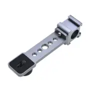 Triple Hot Shoe Mount Mic LED Video Light Stand Extension Plate Tripod Adapter