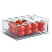 Drawer Refrigerator Storage Box, Stackable Refrigerator Storage Box,5711